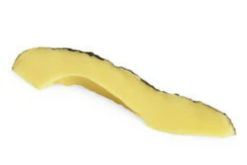 Avocado Slice realistic fake food prop by FakeFood4U - view 2