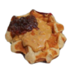 Belgium Waffle With Chunky Peanut Butter & Jell realistic fake food prop by FakeFood4U