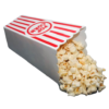 Spilled Movie Popcorn realistic fake food prop by FakeFood4U