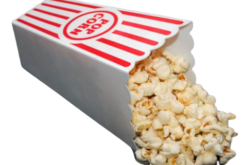 Spilled Movie Popcorn realistic fake food prop by FakeFood4U