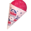 Pink Snow Cone Real Shaved Ice Details realistic fake food prop by FakeFood4U