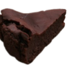 Moist Chocolate Cake Slice realistic fake food prop by FakeFood4U
