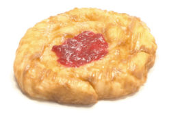 Jumbo Strawberry Danish realistic fake food prop by FakeFood4U