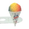 Rainbow Snow Cone Real Shaved Ice Details realistic fake food prop by FakeFood4U