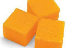 Cheddar Cheese Cubes Large realistic fake food prop by FakeFood4U