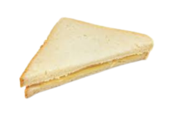 Cheese Sandwich On White Bread realistic fake food prop by FakeFood4U