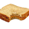 Whole Wheat Peanut Butter Sandwich With Bite realistic fake food prop by FakeFood4U