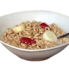 Bowl Of Cornflakes With Strawberries & Bananas realistic fake food prop by FakeFood4U
