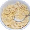 Honeycomb Cereal With Milk realistic fake food prop by FakeFood4U