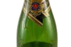 Champagne Bottle With Overflowing Foam realistic fake food prop by FakeFood4U