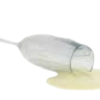 Spilled Champagne realistic fake food prop by FakeFood4U