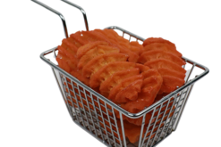 Waffle Fries Basket realistic fake food prop by FakeFood4U