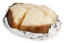 Baked Potato realistic fake food prop by FakeFood4U