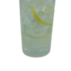 Refreshing Lemonade With Ice That Has Been Drank realistic fake food prop by FakeFood4U