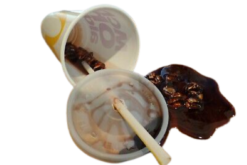 McDonalds Spilled Cola With Ice realistic fake food prop by FakeFood4U