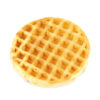 Waffle Round realistic fake food prop by FakeFood4U