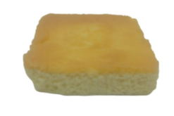 Cornbread Slice realistic fake food prop by FakeFood4U