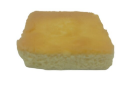 Cornbread Slice realistic fake food prop by FakeFood4U