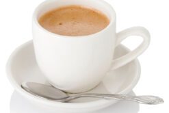 Espresso Latte realistic fake food prop by FakeFood4U